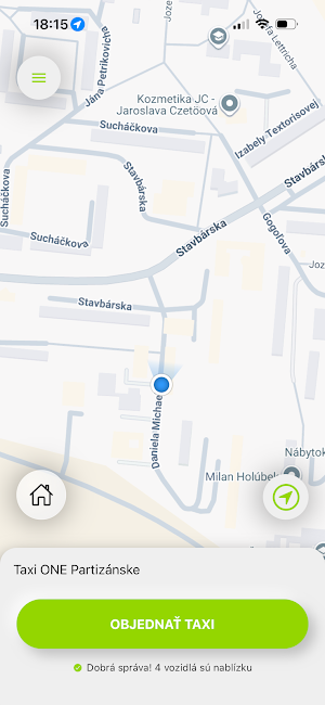 Taxi Partizánske Screenshot 1