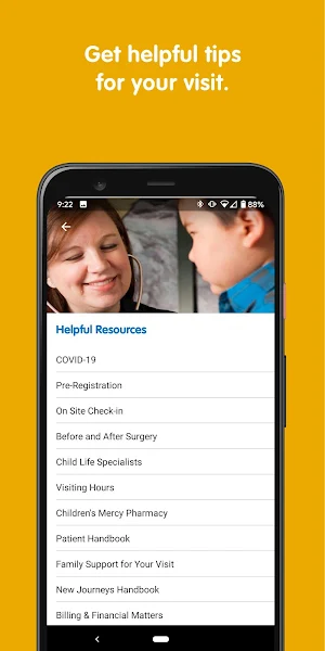 Children's Mercy Screenshot 3
