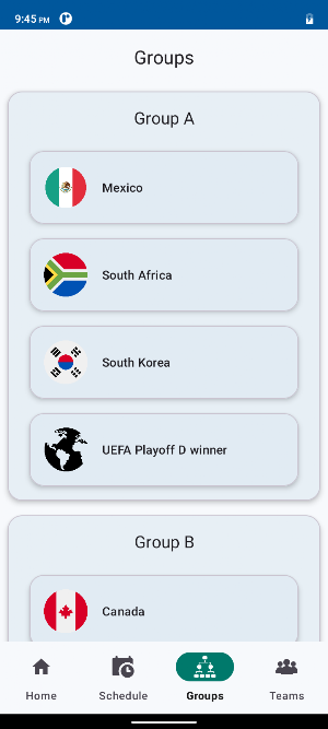 Football 2026: Match Tracker Screenshot 3