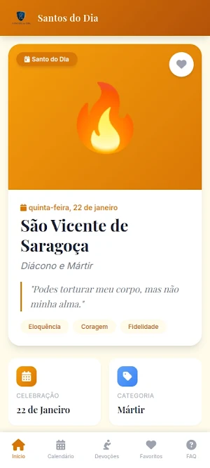 Santos do Dia Screenshot 1