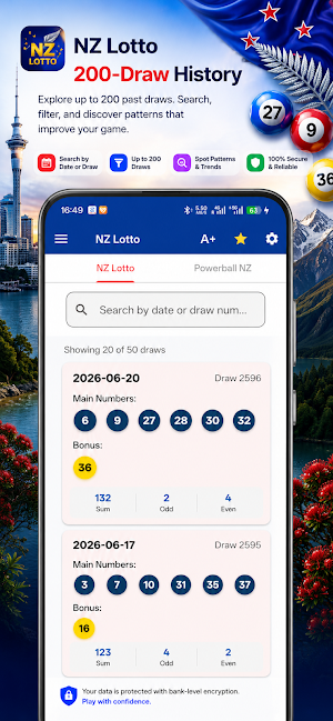 Ai NZ Lotto & Powerball NZ Screenshot 2