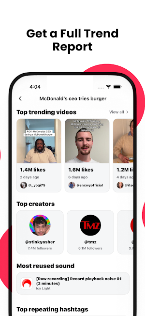 ViralFinder - Trending Content Screenshot 1