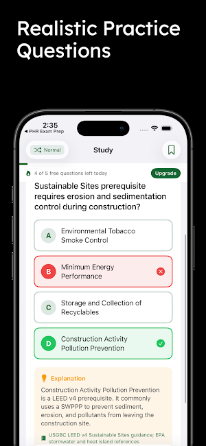 LEED Green Associate Prep Screenshot 3