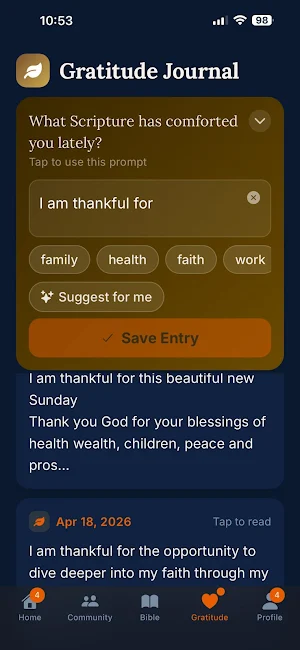 MyBibleChat: Prayer & Pastors Screenshot 3