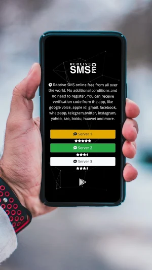 Receive SMS Pro: Online Receiv Screenshot 0