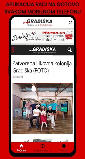 MojaGradiška Screenshot 2