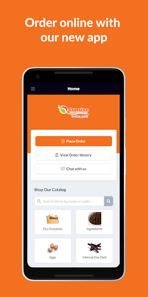 Sunrise Food Service Screenshot 0