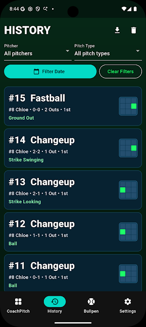 CoachPitch Screenshot 1