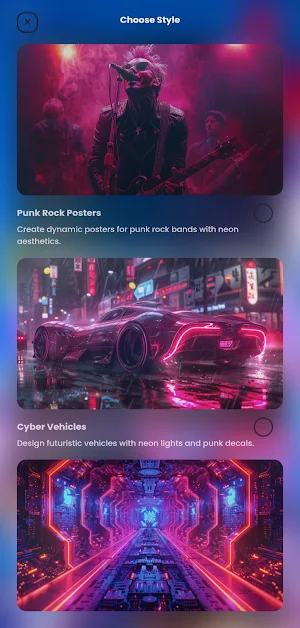 Neon Art - AI Art Generator Screenshot 3