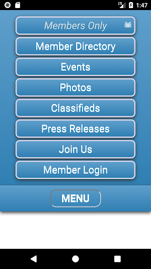 BFU-USA Mobile App Screenshot 1