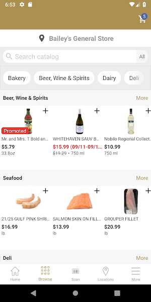 Bailey's General Store Mobile  Screenshot 0