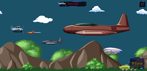 Retro Fighter Plane Shooting Screenshot 1