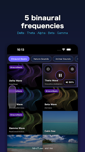 MindTune : BinauralBeats & BGM Screenshot 3