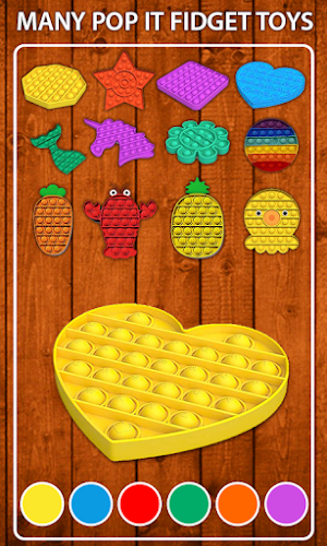 Pop it Fidget Toys Anti stress Screenshot 2