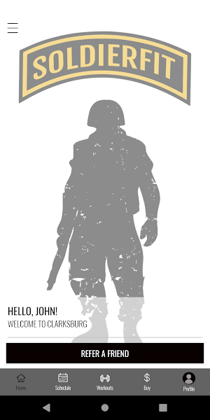 SOLDIERFIT Screenshot 0