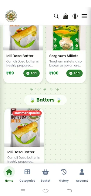 Nandyal Organic Screenshot 1