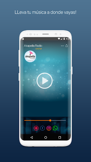 Akapella Radio Screenshot 1