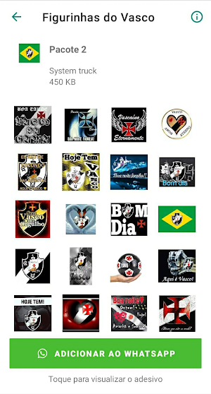Figurinhas do Vasco Screenshot 1