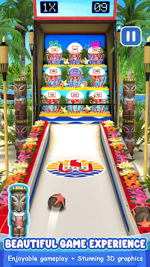 Dunk Stars: Bowling Hoops Game Screenshot 0