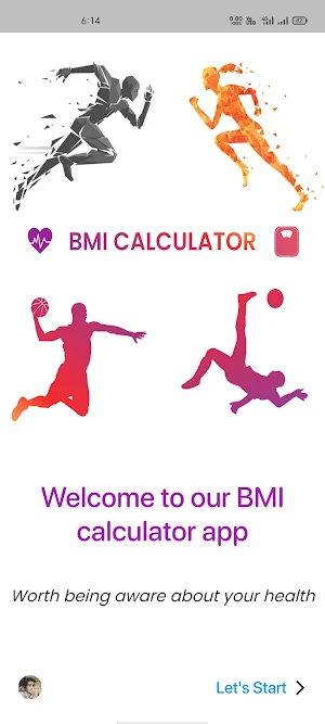 BMI CALCULATOR Screenshot 0