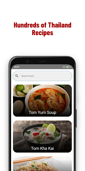 Thailand Recipes Screenshot 0