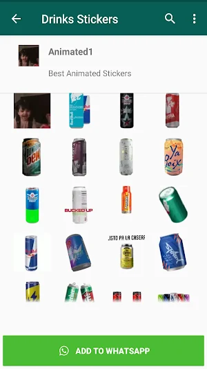 Drinks Stickers for WhatsApp Screenshot 2