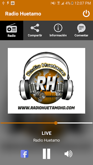 Radio Huetamo HD Screenshot 0