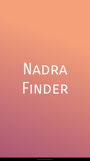 Nadra Finder Screenshot 0
