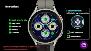 JW084 jwstudio watchface Screenshot 2