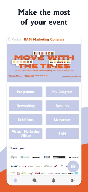 BAM Marketing Congress Screenshot 3