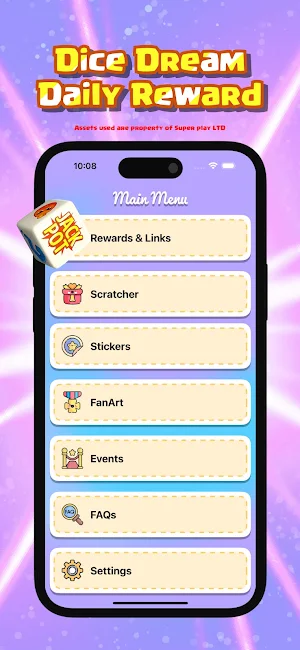 Dice Dreams Reward Links Screenshot 0