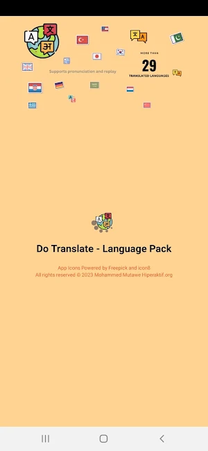 Do  Translate - Languages Pack Screenshot 0