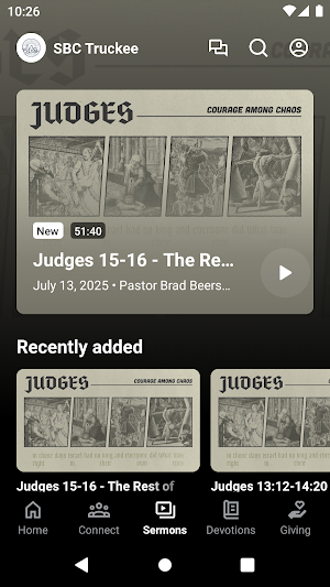 Sierra Bible Church Truckee Screenshot 2