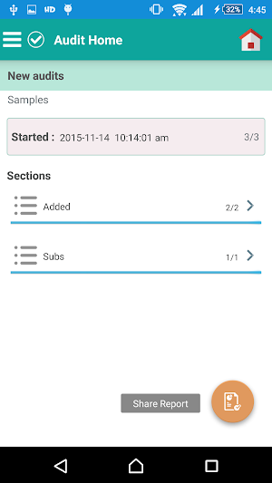 AuditList Site Audit Checklist Screenshot 1
