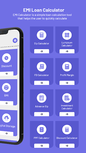 CashLoan : EMI Loan Calculator Screenshot 1