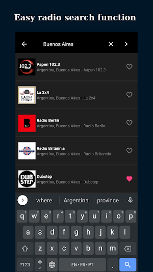 Online Radio Argentina: FM/AM Screenshot 3