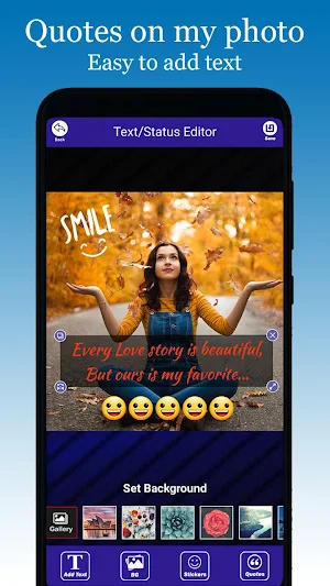 Quotes On My Pic Editor 2021 Screenshot 1