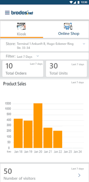 brodos.net App Screenshot 2