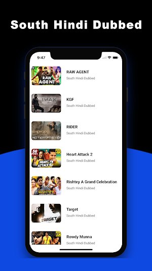 South Hindi Dubbed Movies App Screenshot 1