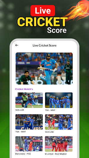 Live Cricket Score TV HD Screenshot 3