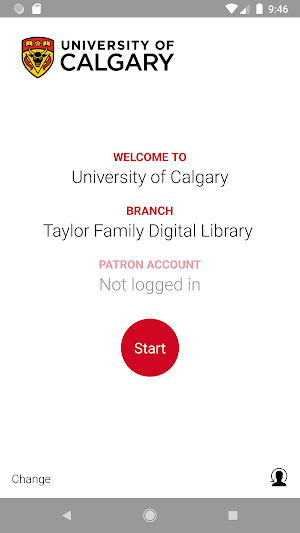 UCalgary Library Self Checkout Screenshot 0