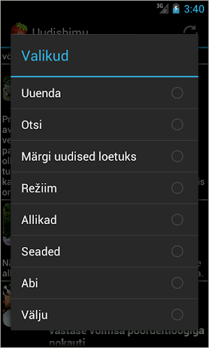 Uudishimu Screenshot 2