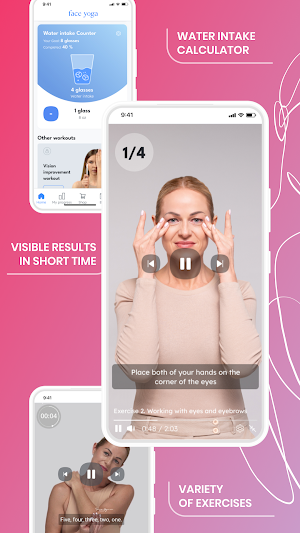 Face Yoga: Facial Exercises Screenshot 2