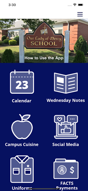 Our Lady of Mercy School Screenshot 1