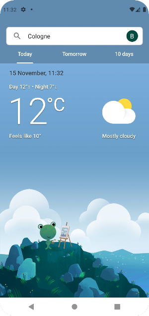 Simple Weather Shortcut Screenshot 0