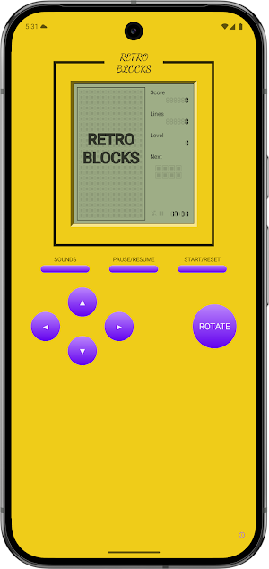 Retro Blocks Screenshot 0