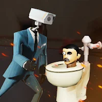 Merge Toilet Monster Battle