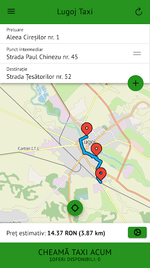 Lugoj Taxi Screenshot 1