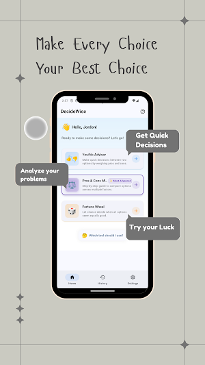 DecideWise: Easy Lifestyle Screenshot 1