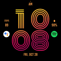 Beauty Flame Watch Face